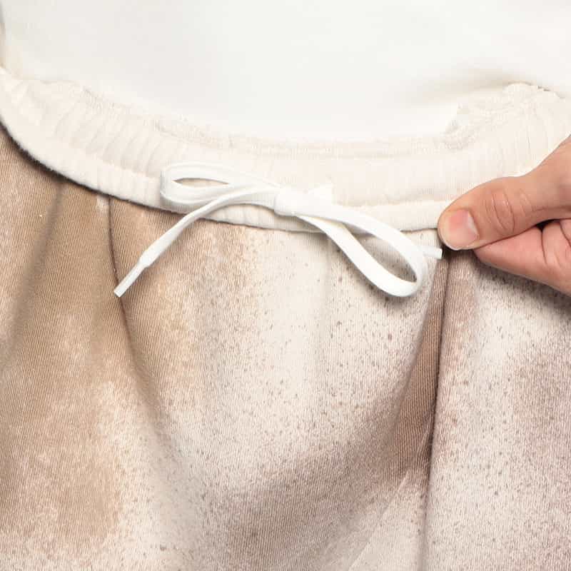 NOMA T.D. ハンドダイスエットイージーパンツ IVORY