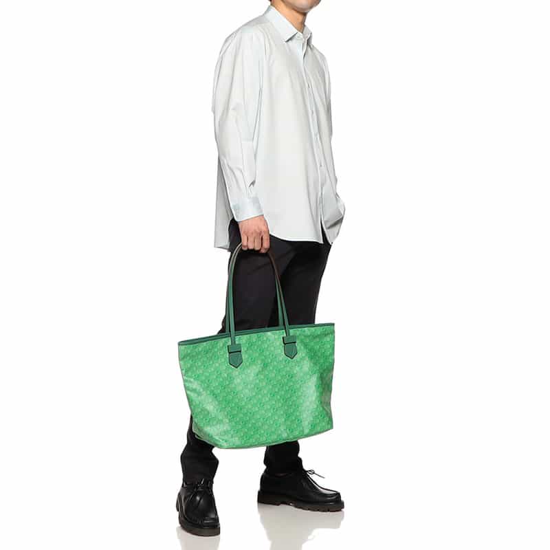 MOREAU PARIS "SAINT TROPEZ" トートバッグ (GMサイズ) GREEN
