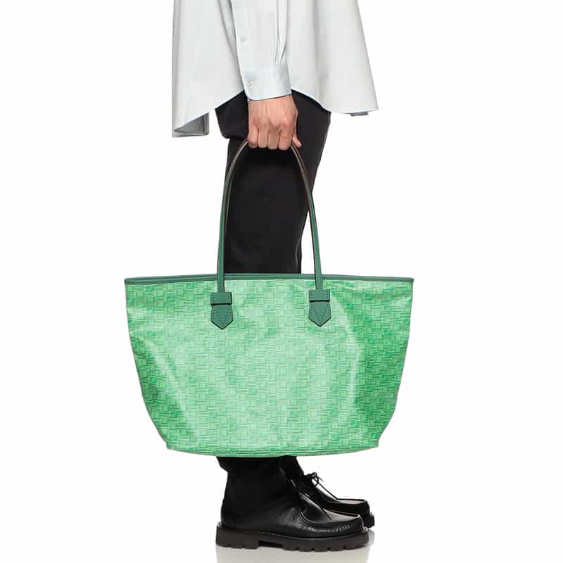 MOREAU PARIS "SAINT TROPEZ" トートバッグ (GMサイズ) GREEN