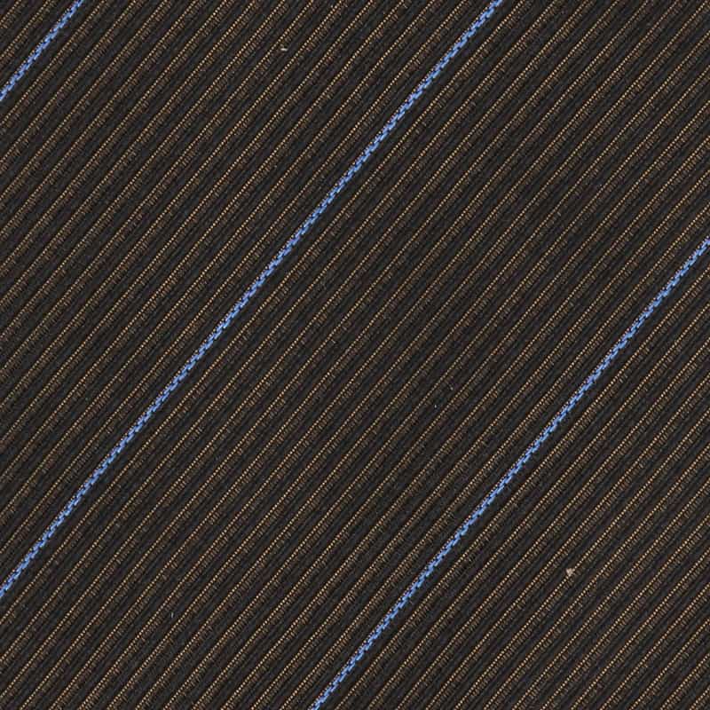 ATTO VANNUCCI FIRENZE セッテピエゲストライプ柄タイ DARK BROWN