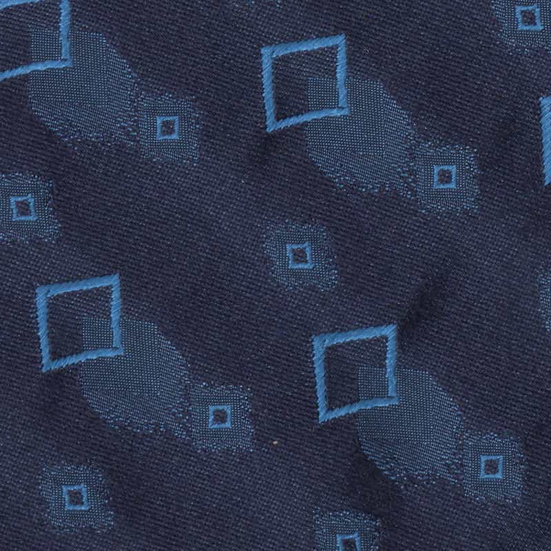 ATTO VANNUCCI FIRENZE セッテピエゲ小紋柄タイ NAVY