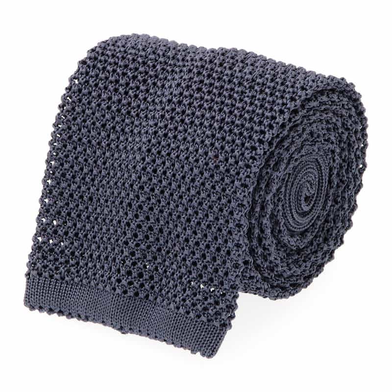 ATTO VANNUCCI FIRENZE ニットタイ GRAY