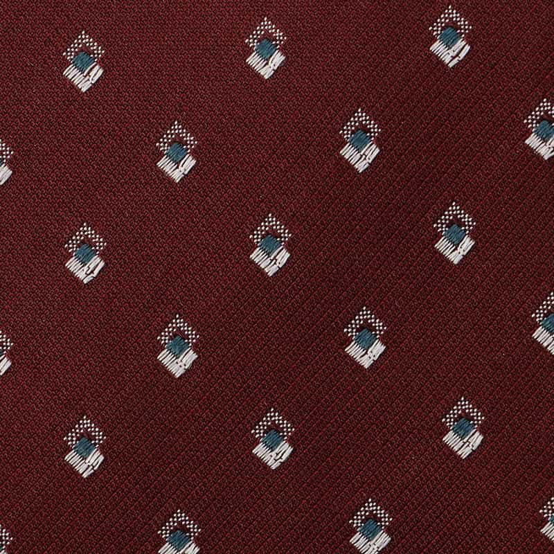 STEFANO BIGI 小紋柄タイ WINE