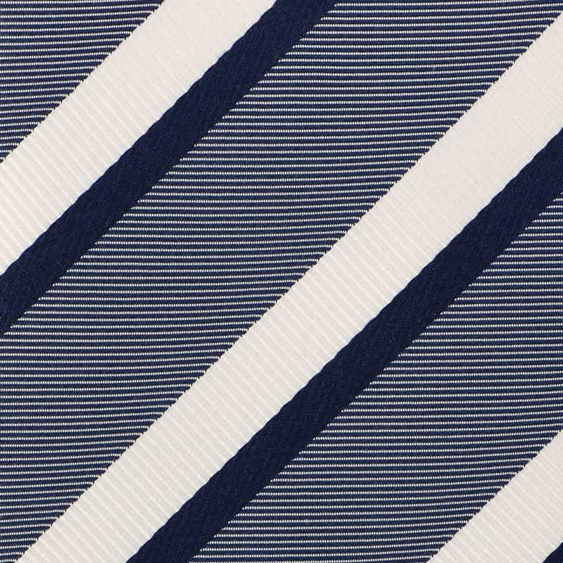 STEFANO BIGI ストライプ柄タイ NAVY