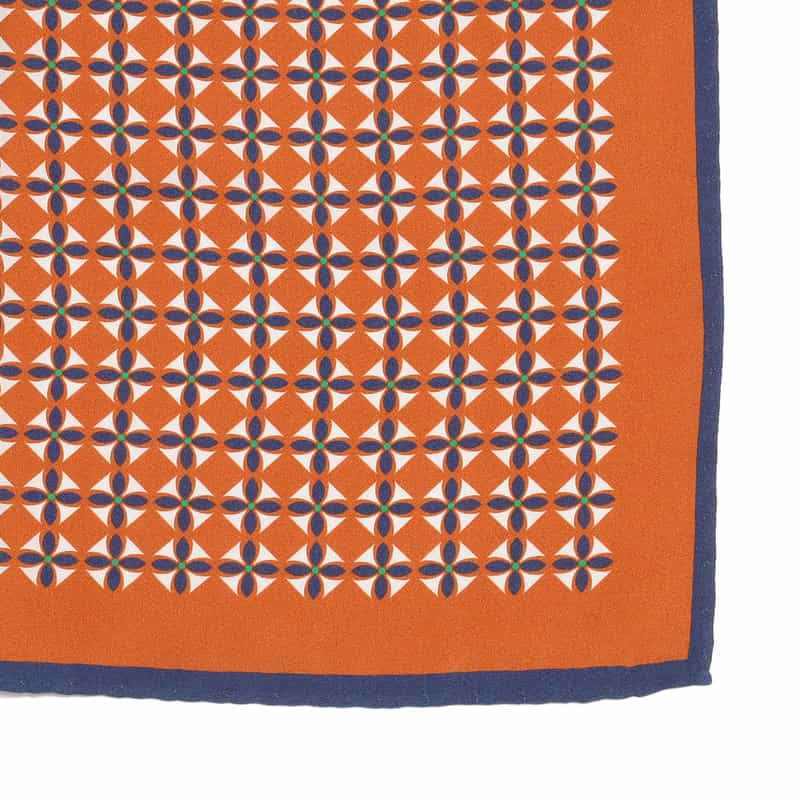 STEFANO BIGI ポケットチーフ ORANGE