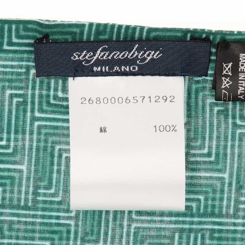 STEFANO BIGI ネッカチーフ GREEN
