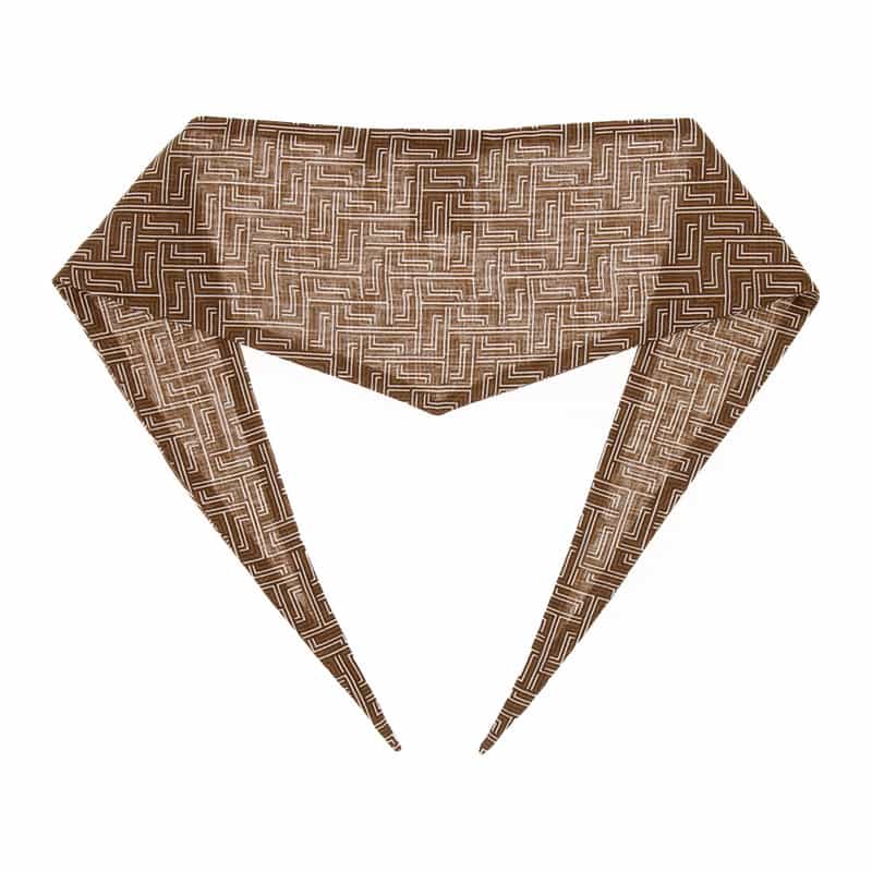 STEFANO BIGI ネッカチーフ BROWN