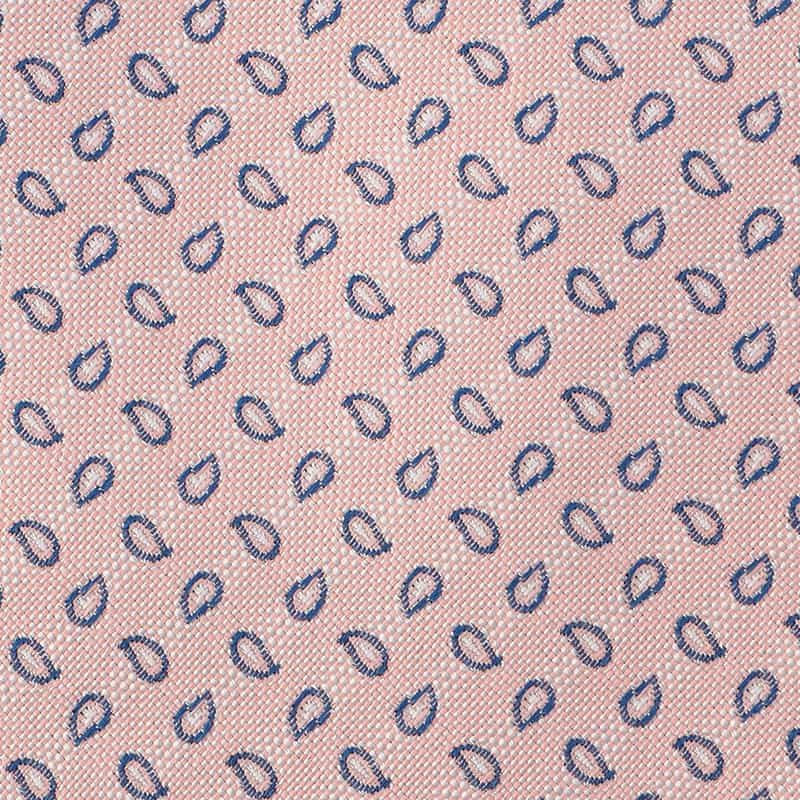 STEFANO BIGI ペイズリー柄タイ PINK