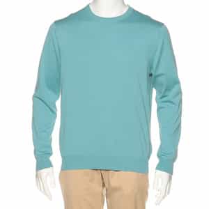 海島綿ニットプルオーバー