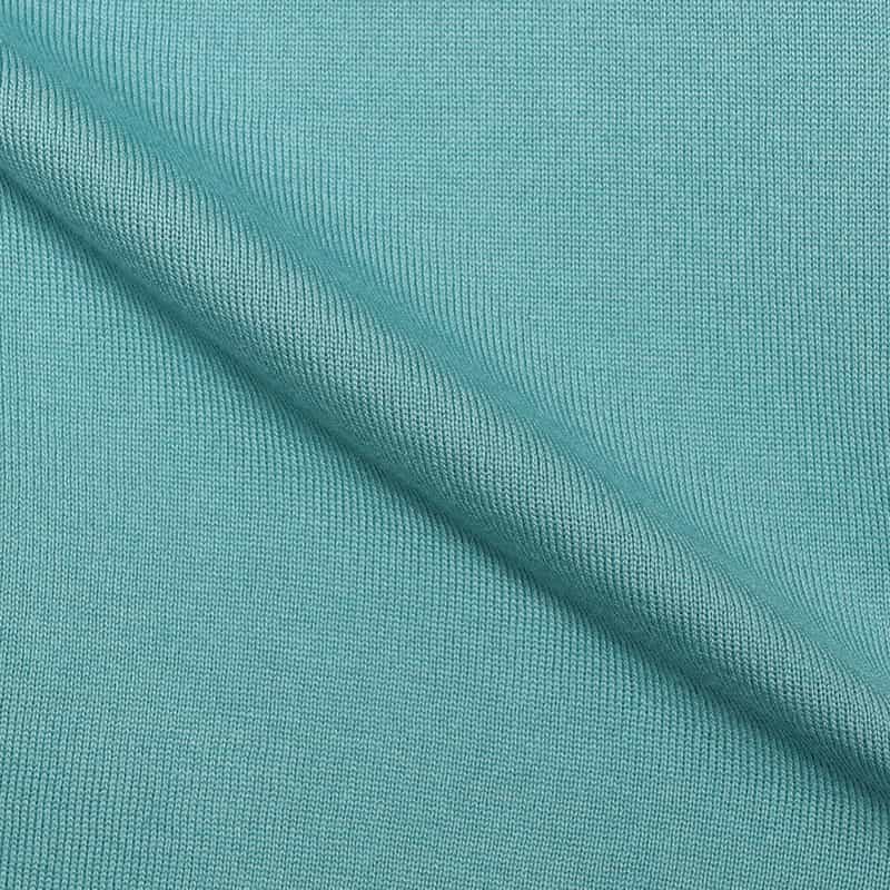 BARNEYS NEW YORK 海島綿ニットプルオーバー LIGHT BLUE