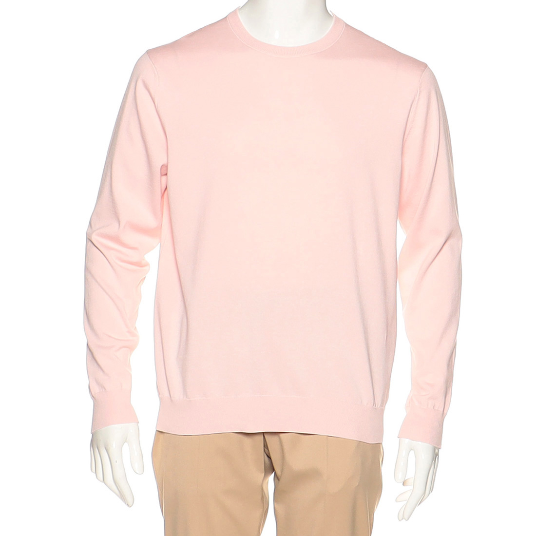 海島綿ニットプルオーバー