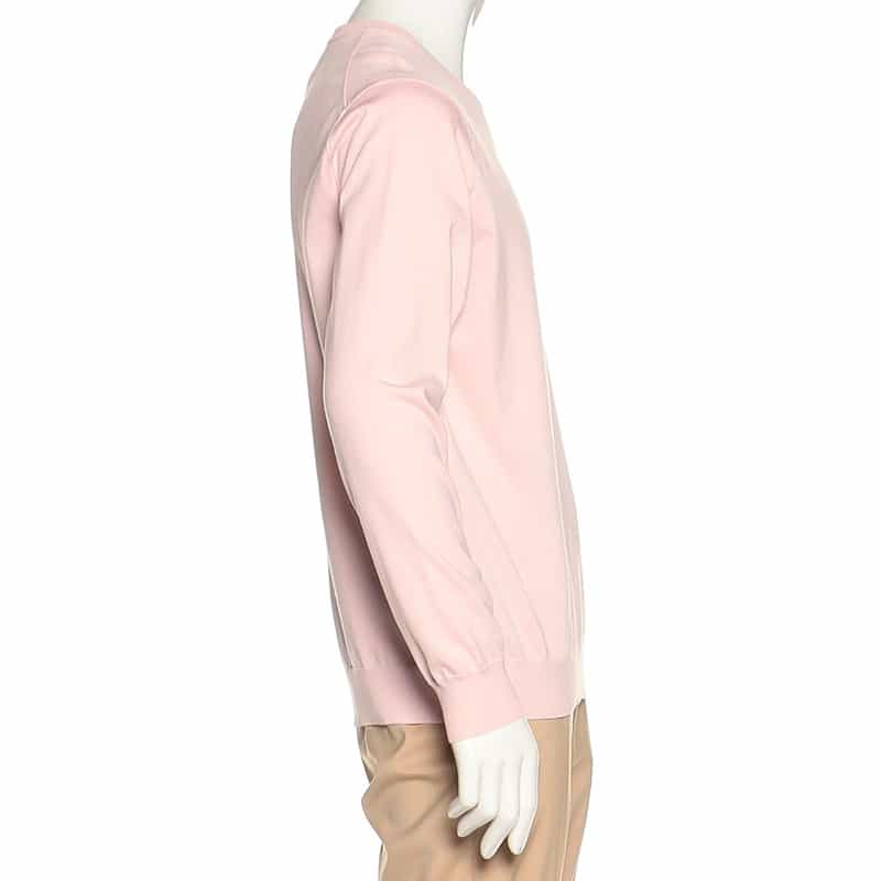 BARNEYS NEW YORK 海島綿ニットプルオーバー LIGHT PINK