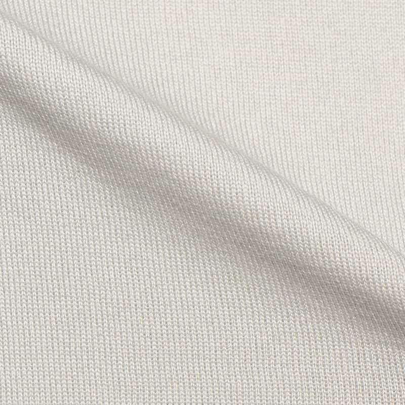 BARNEYS NEW YORK 海島綿ニットプルオーバー LIGHT GRAY