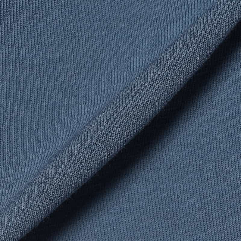 AURALEE Vネック ニットドレス BLUE