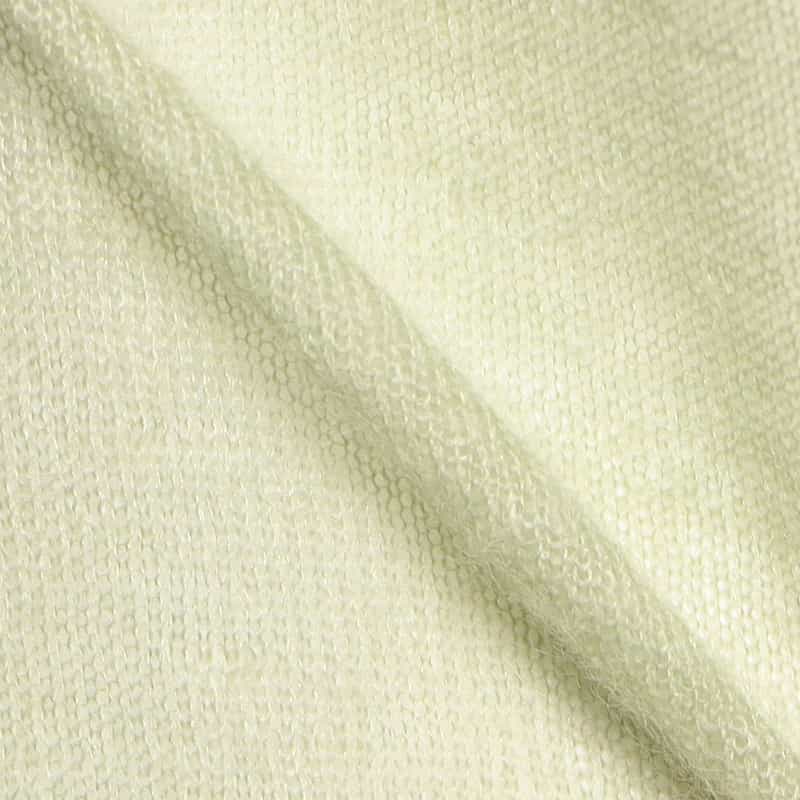 AURALEE ニットベスト LIGHT GREEN