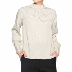 ウォッシャブル 2WAYボウタイブラウス