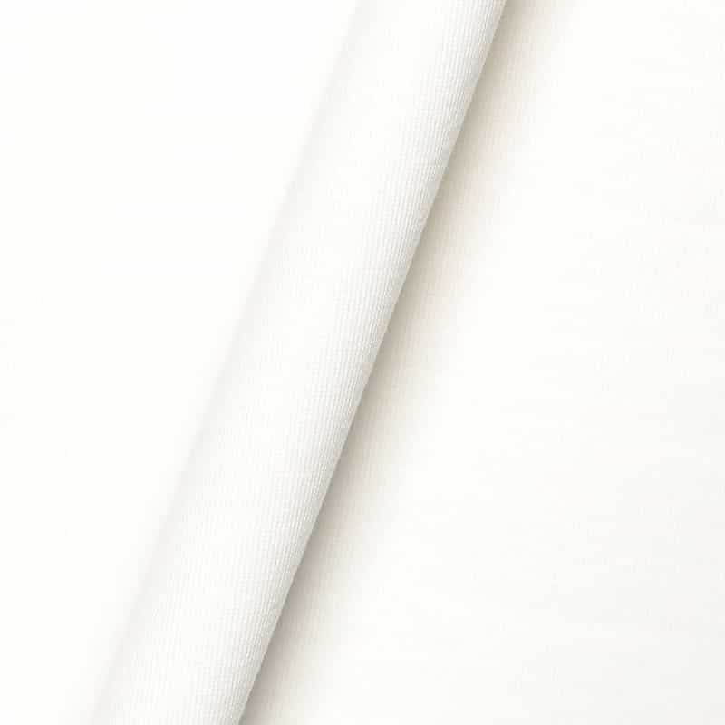 BARNEYS NEW YORK ウォッシャブル コットンUネックカットソー WHITE