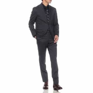 チェック柄スーツ