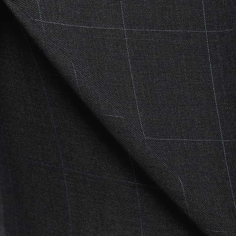 BARNEYS NEW YORK ウインドーペーン柄スーツ DARK GRAY