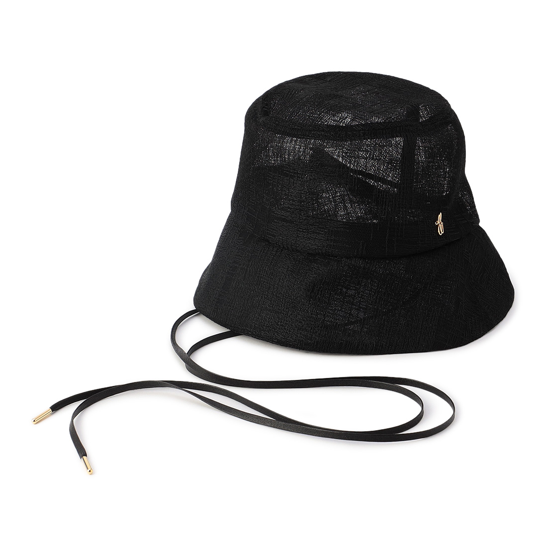 レース地バケットハット