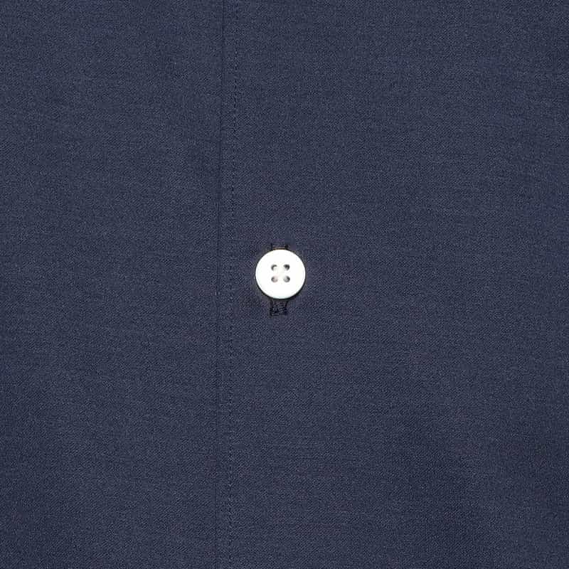 KANEMASA PHIL. レギュラーカラーシャツ NAVY