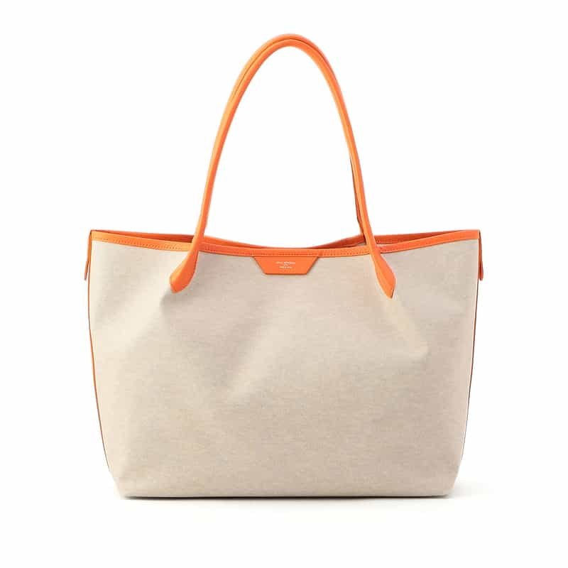 PELLE MORBIDA 限定キャンバストートバッグ ORANGE