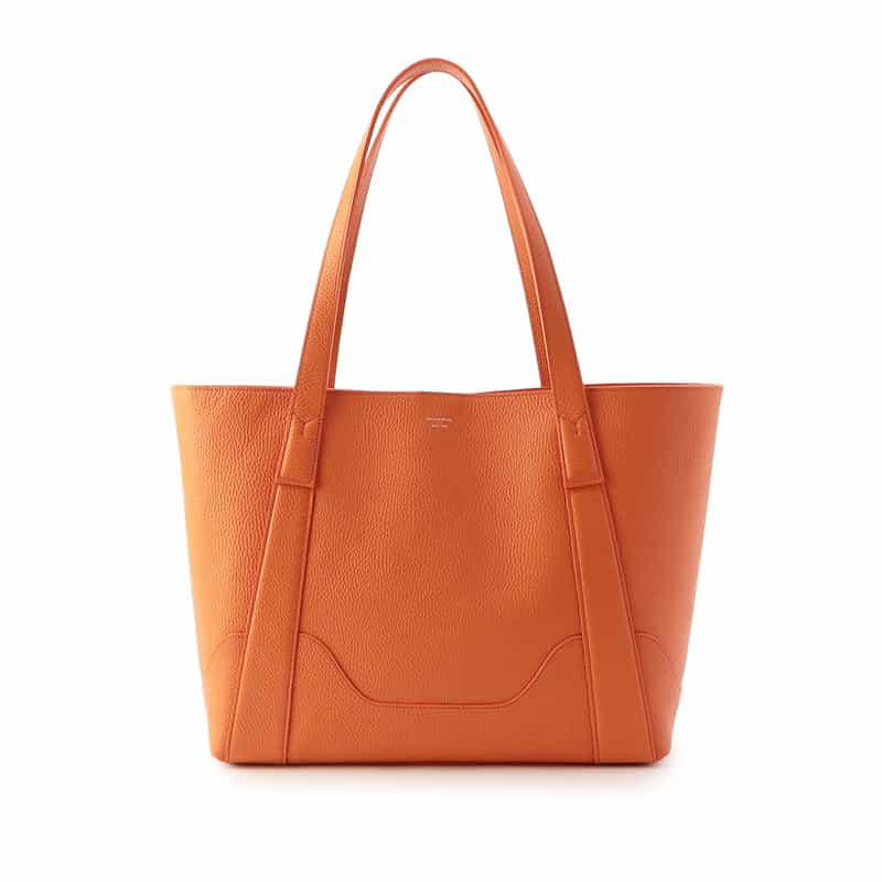 PELLE MORBIDA レザートートバッグ "ST012M" ORANGE