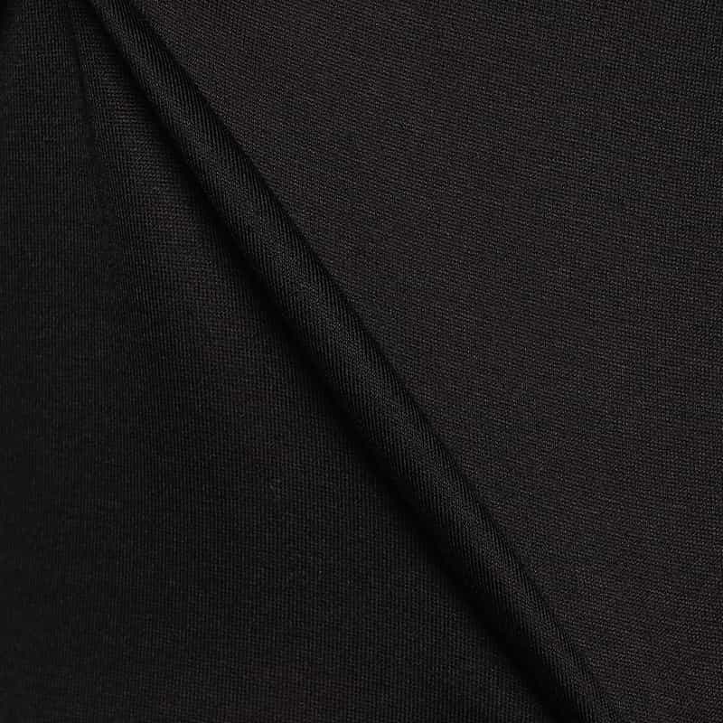 GRANSASSO マーセライズコットンポロシャツ BLACK