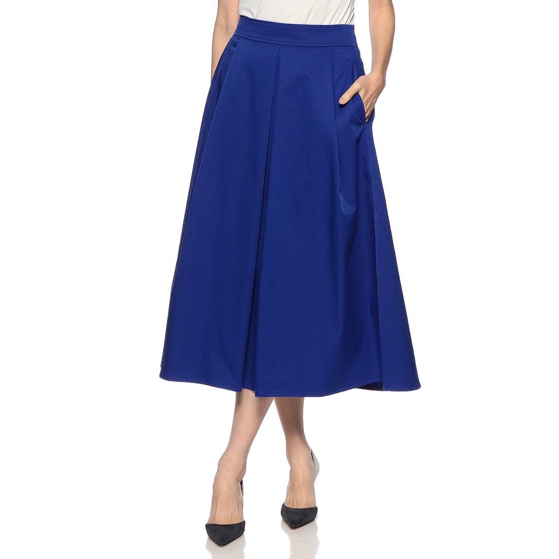 ウォッシャブル ボリュームタックスカート