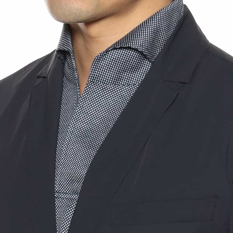 HERNO ストレッチナイロンジャケット "GA00021UL" NAVY