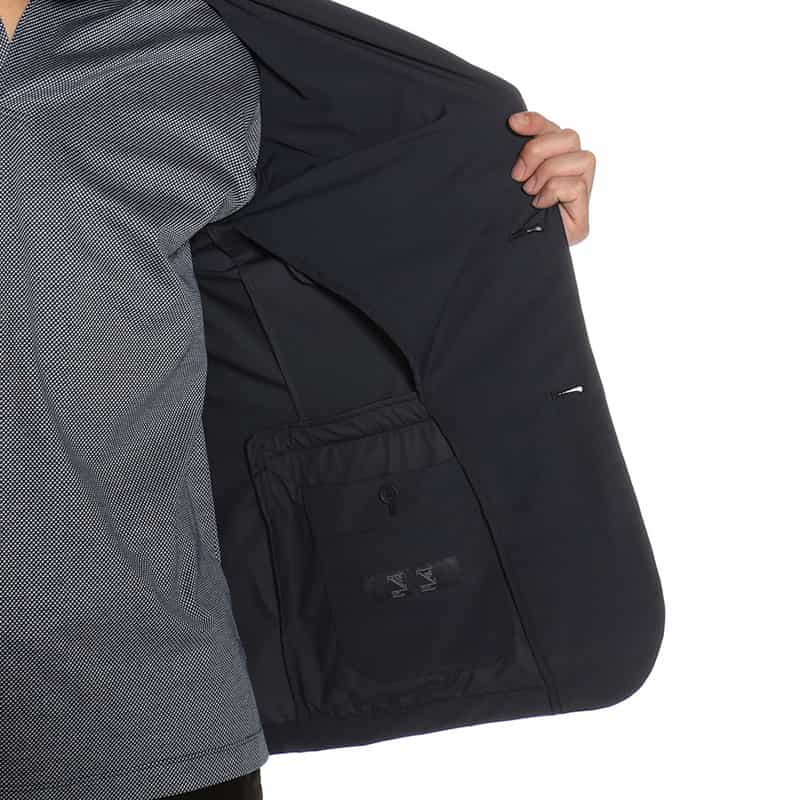 HERNO ストレッチナイロンジャケット "GA00021UL" NAVY