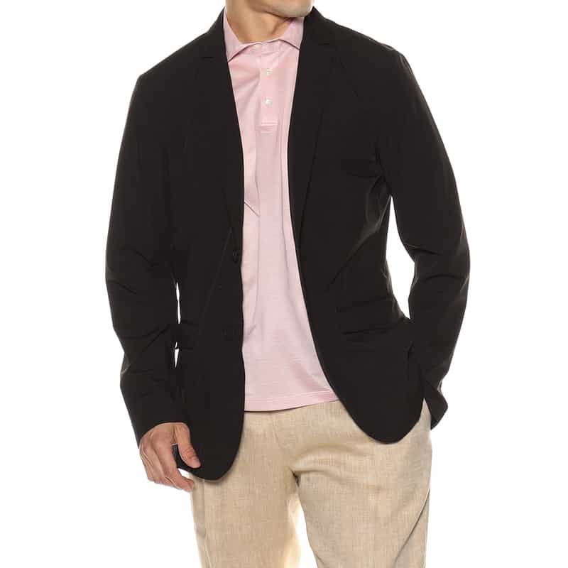 HERNO ストレッチナイロンジャケット "GA00021UL" BLACK