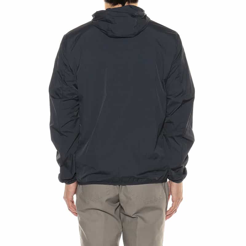 HERNO ナイロンジップパーカー "GI000419U" NAVY