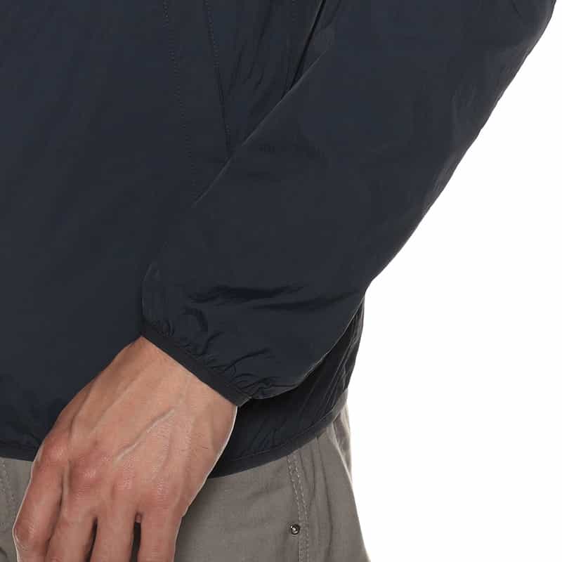 HERNO ナイロンジップパーカー "GI000419U" NAVY