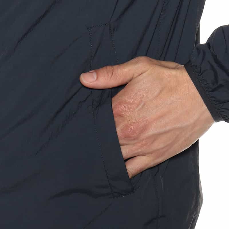 HERNO ナイロンジップパーカー "GI000419U" NAVY