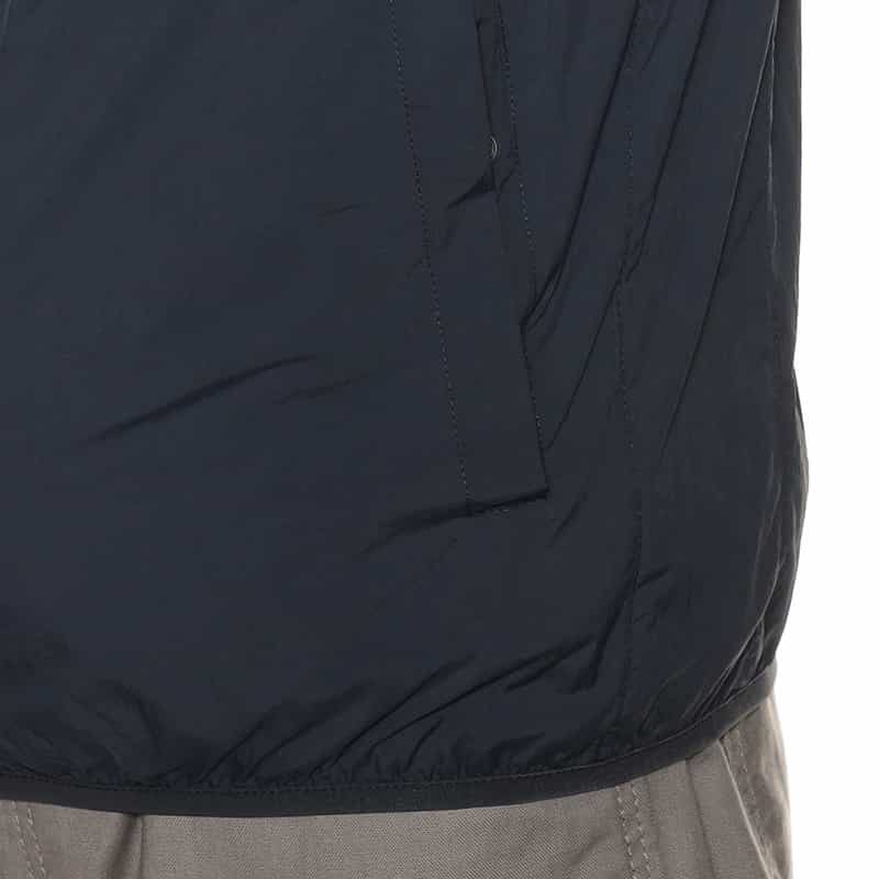HERNO ナイロンジップパーカー "GI000419U" NAVY