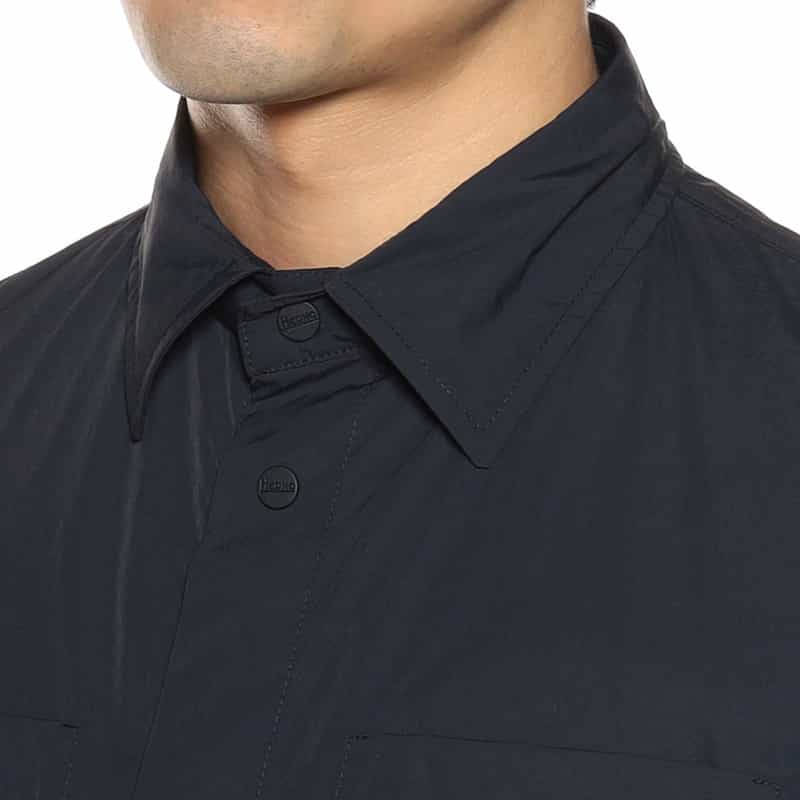 HERNO ナイロンシャツジャケット "GI000420U" NAVY