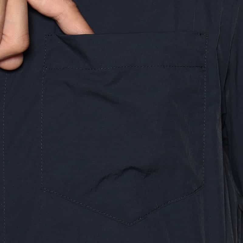 HERNO ナイロンシャツジャケット "GI000420U" NAVY