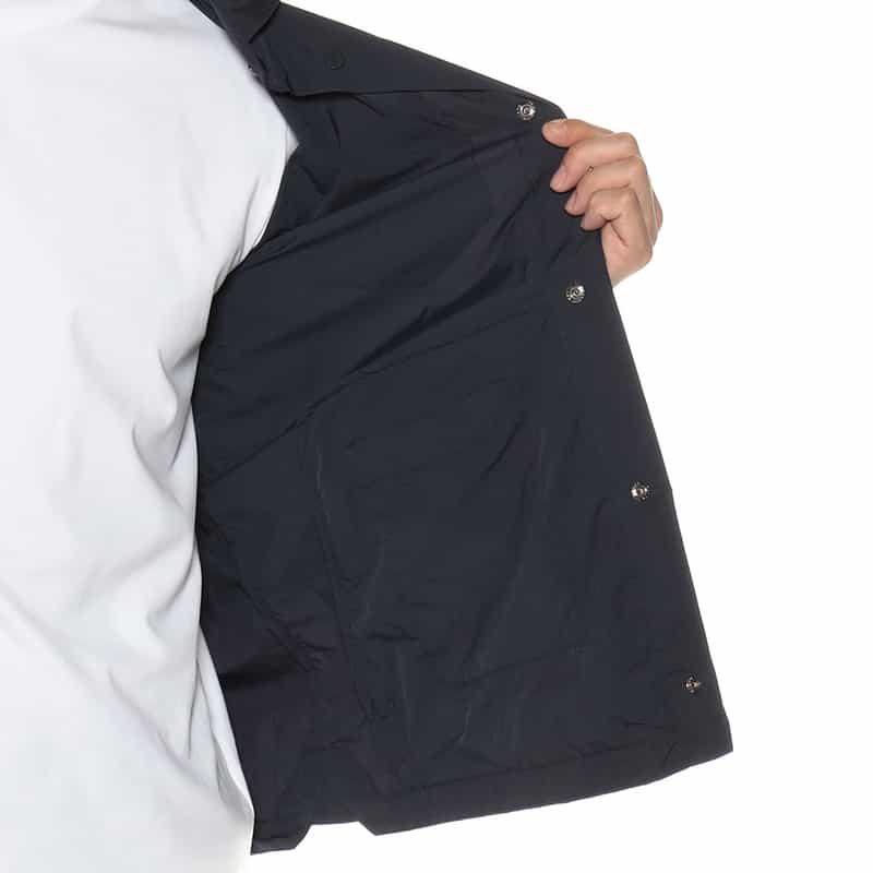 HERNO ナイロンシャツジャケット "GI000420U" NAVY
