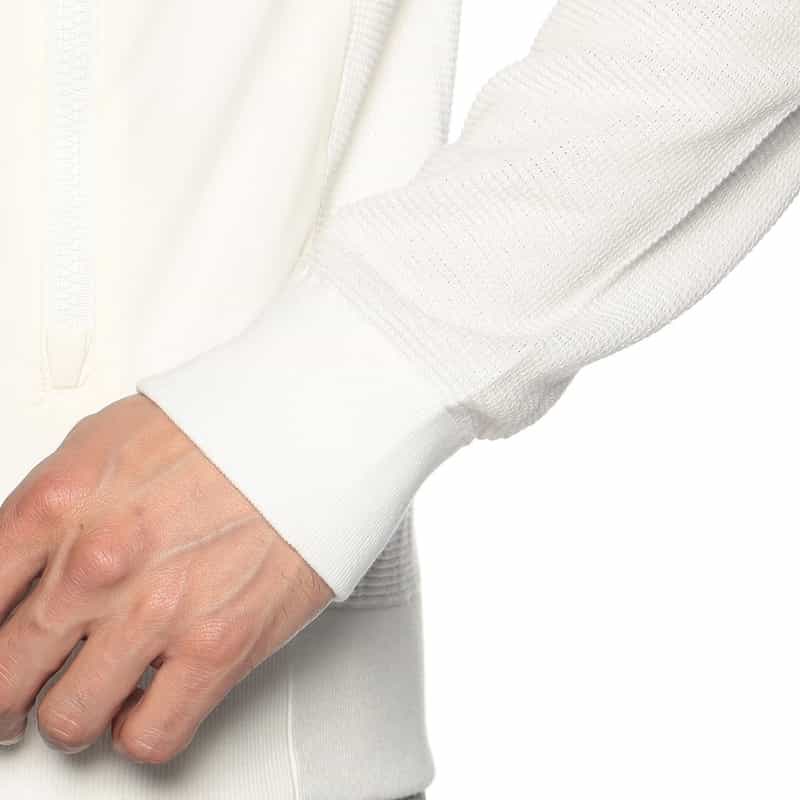 HERNO 切替ニットブルゾン WHITE