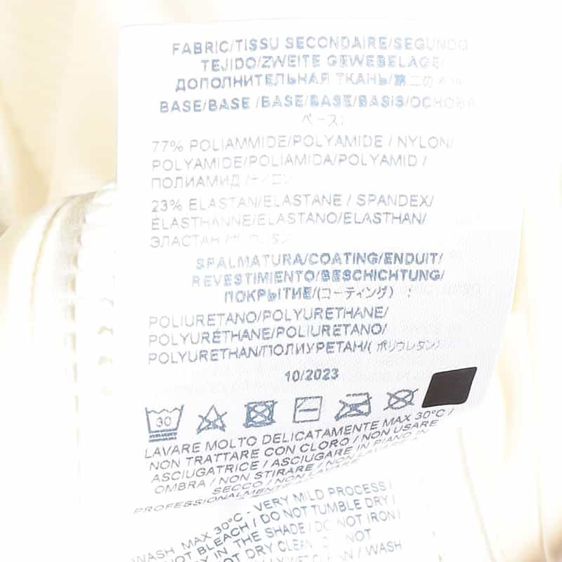 HERNO 切替ニットブルゾン WHITE