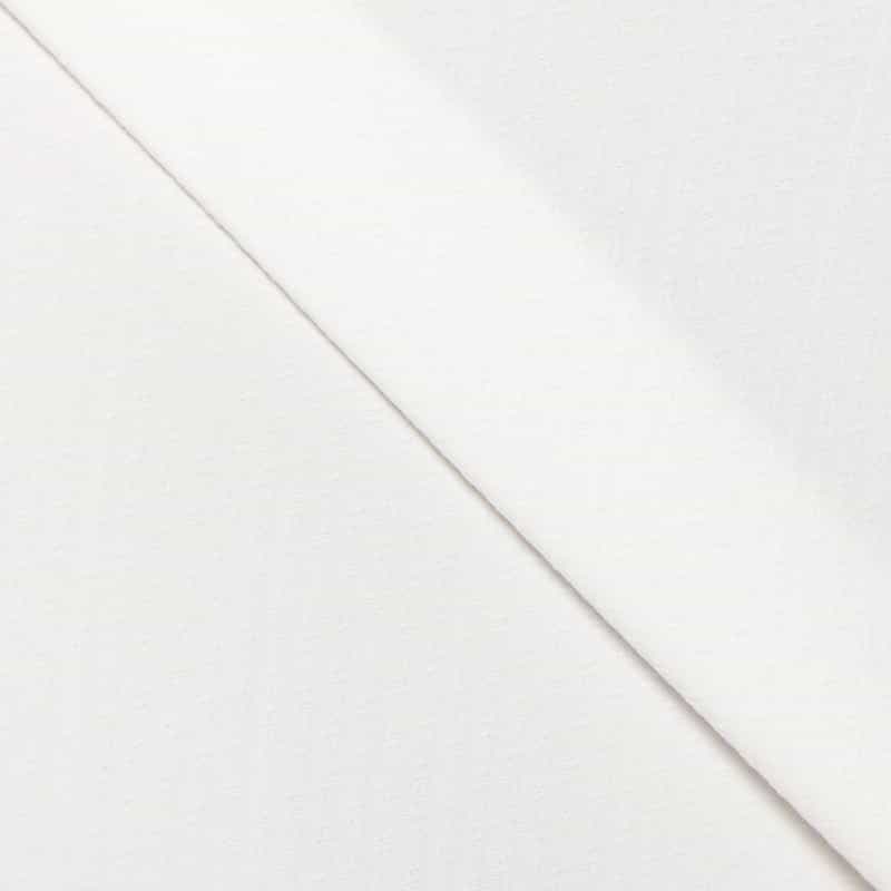 XACUS ドビープリントシャツ WHITE