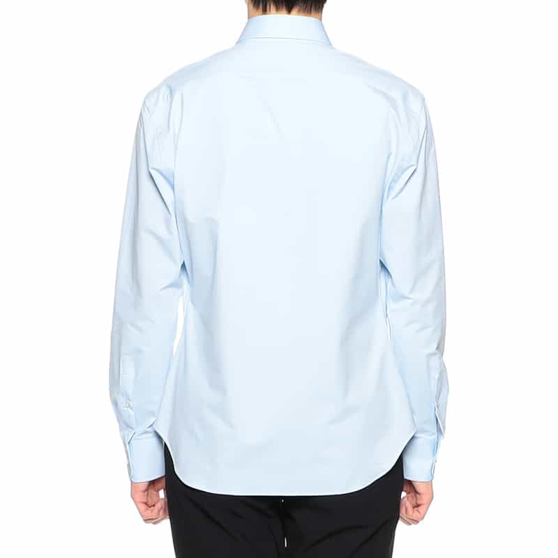 XACUS ストレッチシャツ LIGHT BLUE