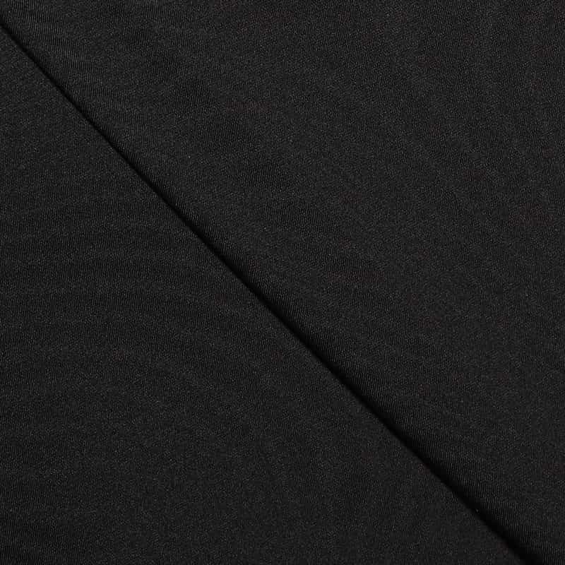 XACUS ストレッチシャツ BLACK