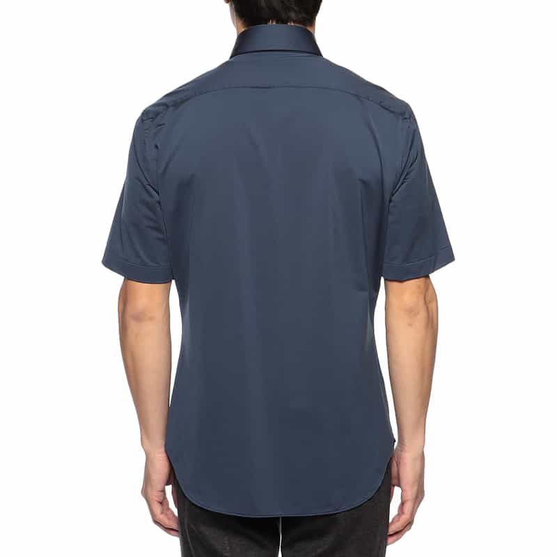 XACUS XACUS＜ザッカス＞バーニーズ　ニューヨーク限定ショートスリーブボタンダウンシャツ NAVY