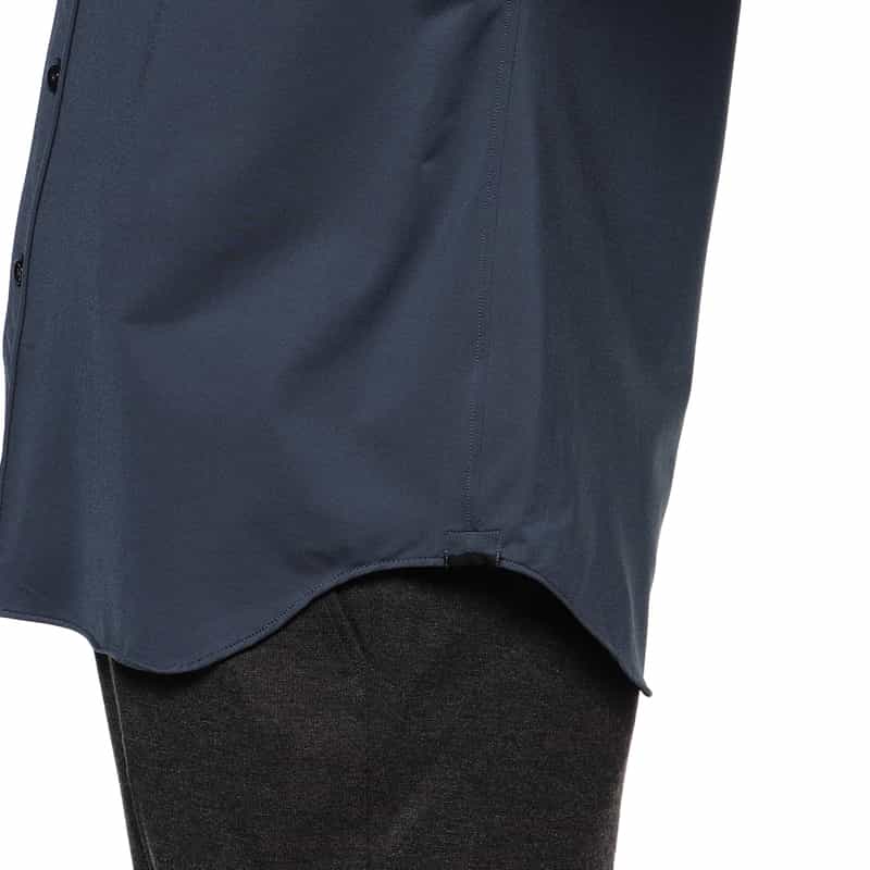 XACUS XACUS＜ザッカス＞バーニーズ　ニューヨーク限定ショートスリーブボタンダウンシャツ NAVY