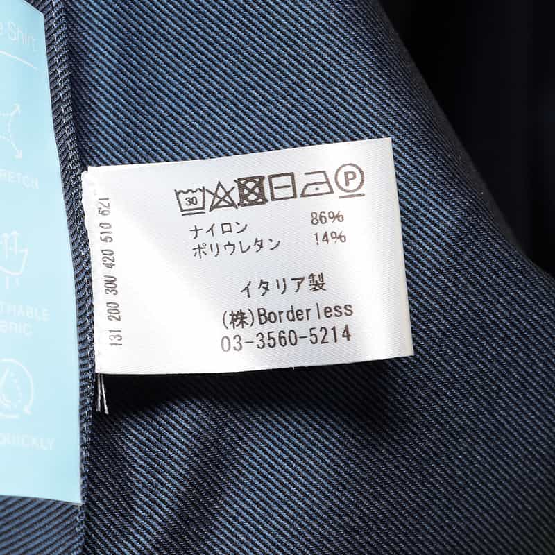 XACUS XACUS＜ザッカス＞バーニーズ　ニューヨーク限定ショートスリーブボタンダウンシャツ NAVY