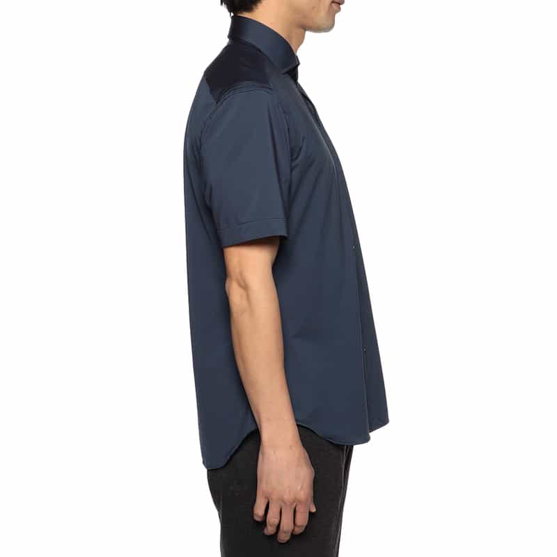 XACUS XACUS＜ザッカス＞バーニーズ　ニューヨーク限定ショートスリーブシャツ NAVY
