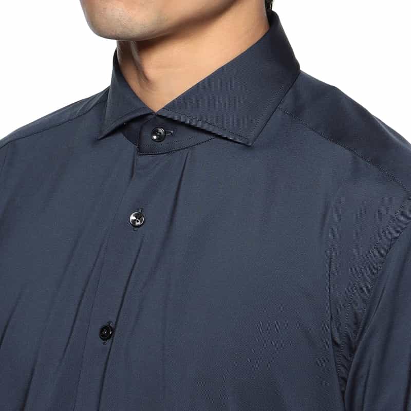 XACUS XACUS＜ザッカス＞バーニーズ　ニューヨーク限定ショートスリーブシャツ NAVY