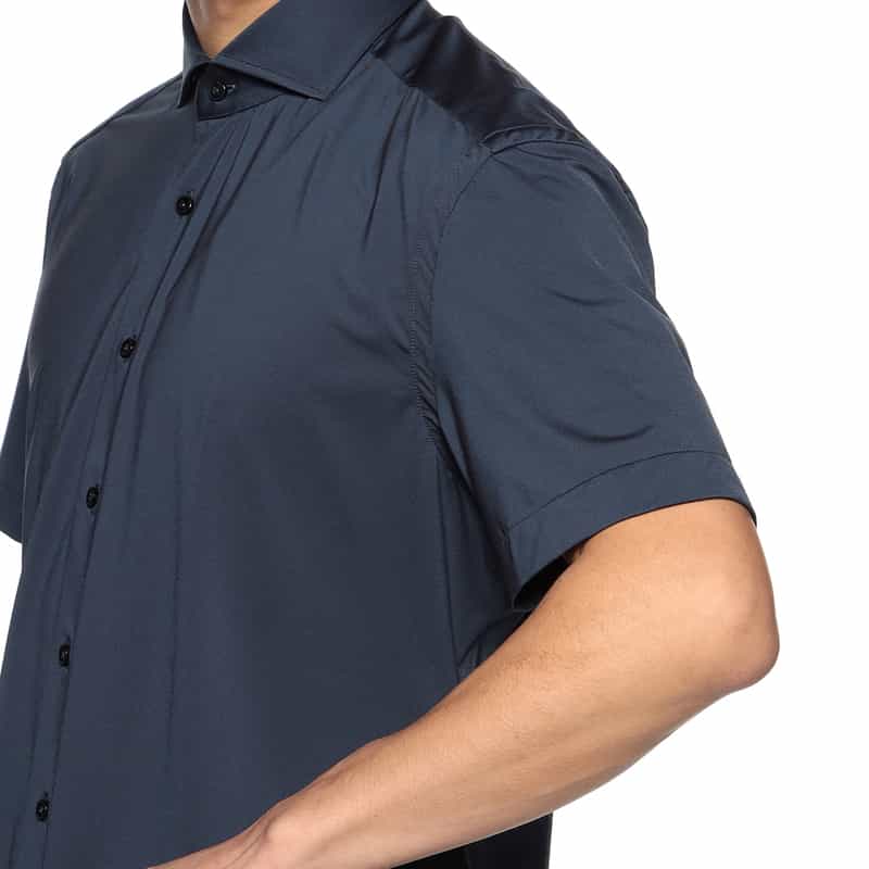 XACUS XACUS＜ザッカス＞バーニーズ　ニューヨーク限定ショートスリーブシャツ NAVY